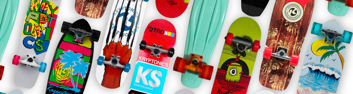 Authentic Vintage Kryptonics KRYPTOS 20 MPH Skateboard Skate
