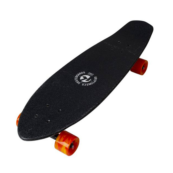 Kryptonics Standard Cruiser Complete Skateboard (28'' x 8.75'') - Swirled Lava