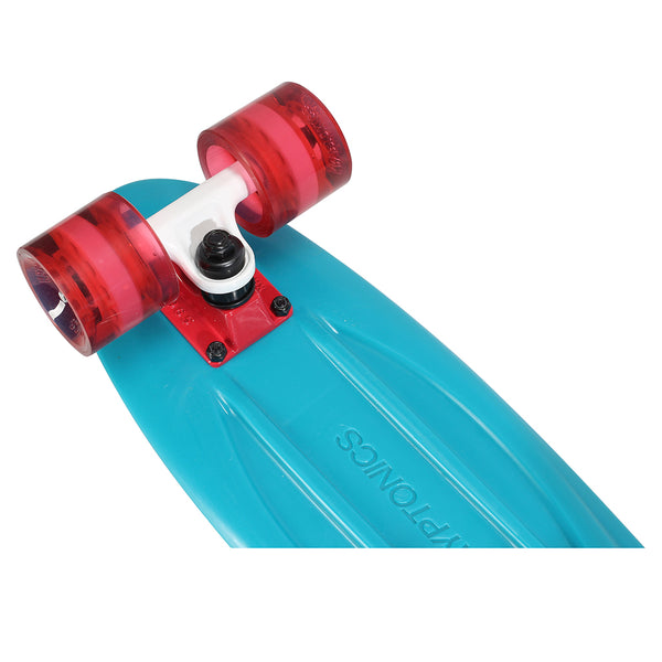 Kryptonics Original Complete Skateboard (22.5" x 6") - Aqua Blue