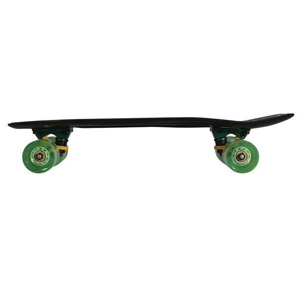 Kryptonics Original Complete Skateboard (22.5" x 6") - Pineapples-Black