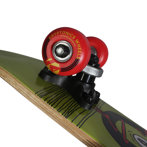Kryptonics Locker Board Complete Skateboard (22" x 5.75") - Big-Eye
