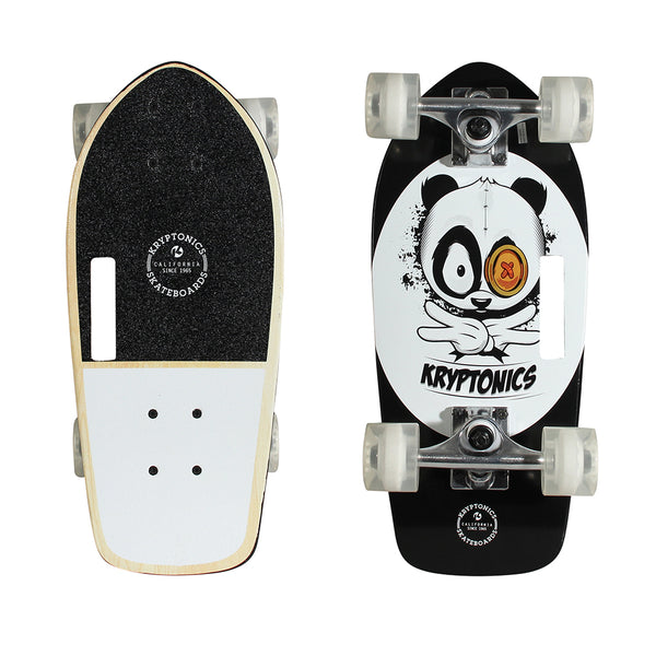 Kryptonics Stubby Complete Skateboard (19" x 8") - Panda-Vibes