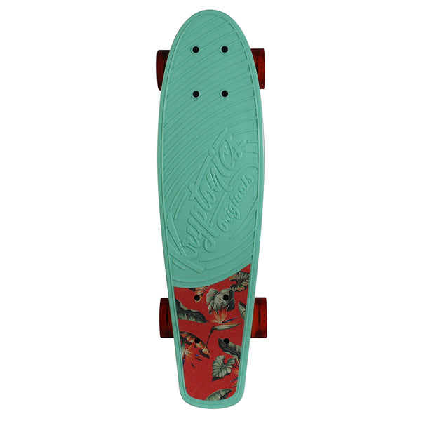 Kryptonics Original Complete Skateboard (22.5" x 6") - Bright-Tropics