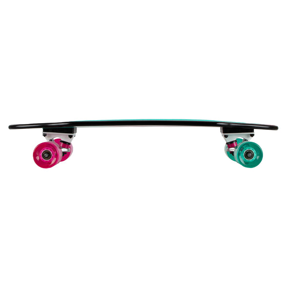 ROCKET Complete Popart Mini Skateboard Unisex Adulto, Multicolor (Multi),  7,5 IN