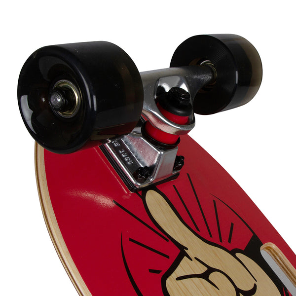 Kryptonics Stubby Complete Skateboard (19" x 8") - All Right