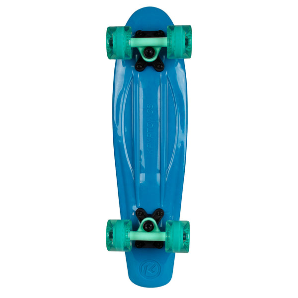 Kryptonics Classic Complete Skateboard (22.5" x 6") - Blue Teal