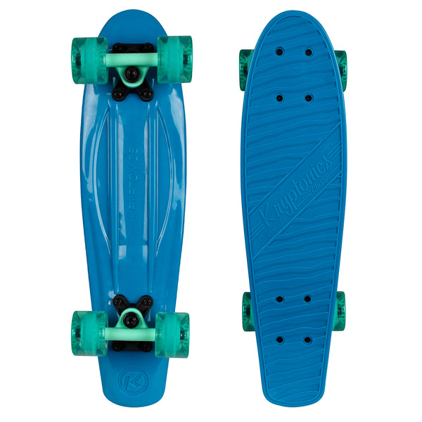 Kryptonics Classic Complete Skateboard (22.5" x 6") - Blue Teal