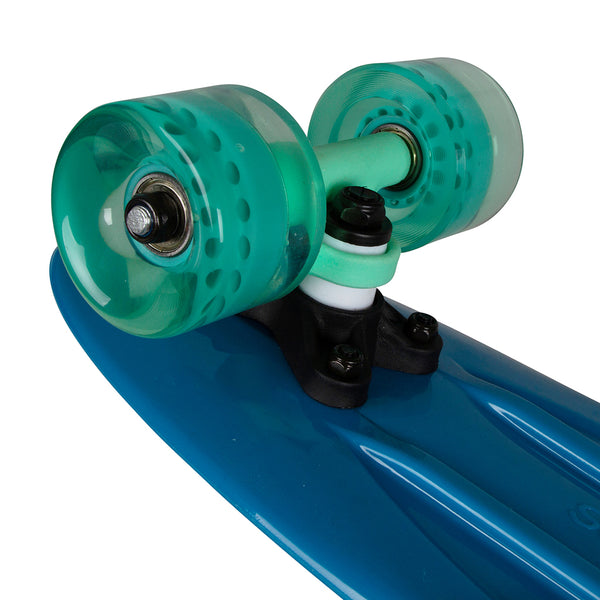 Kryptonics Classic Complete Skateboard (22.5" x 6") - Blue Teal