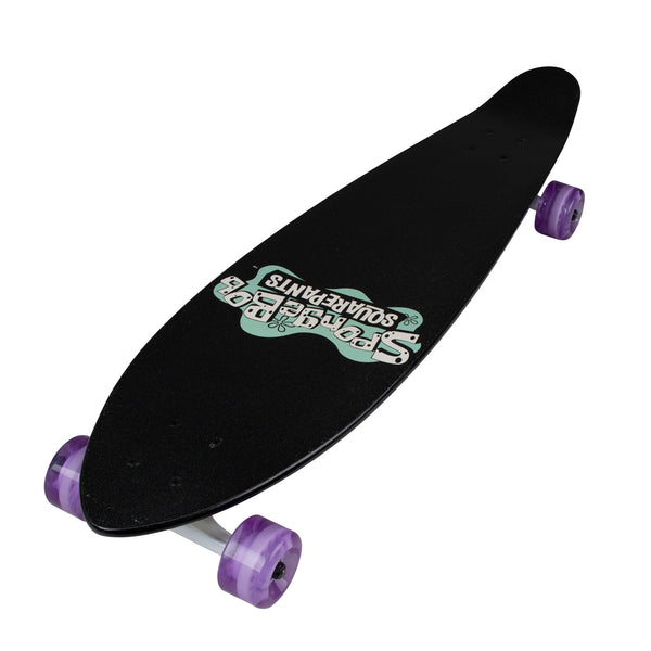 Kryptonics Spongebob 36" Longboard Complete Skateboard (36" x 8.75") - Big Reveal