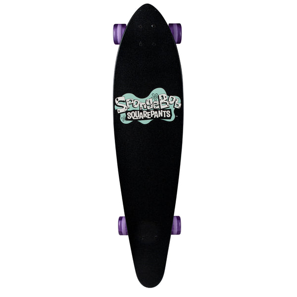 Kryptonics Spongebob 36" Longboard Complete Skateboard (36" x 8.75") - Big Reveal