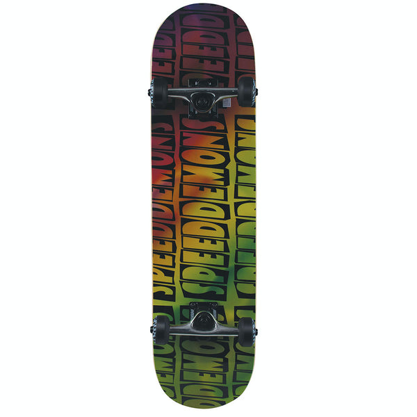 Speed Demon 29 Series Complete Skateboard (31" x 7.75") - Rasta