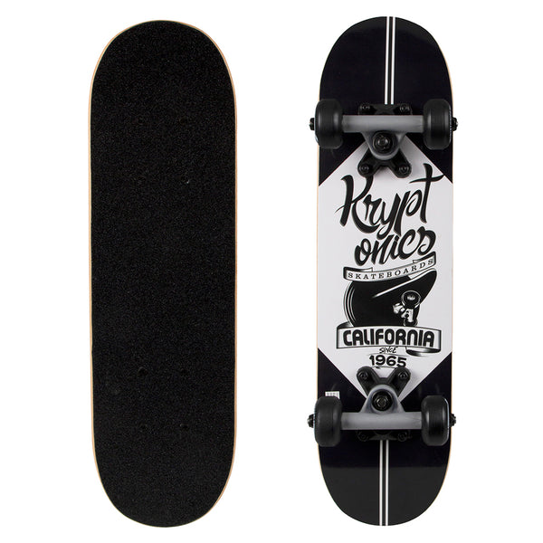 Kryptonics Locker Board Complete Skateboard (22" x 5.75") - Key Hole